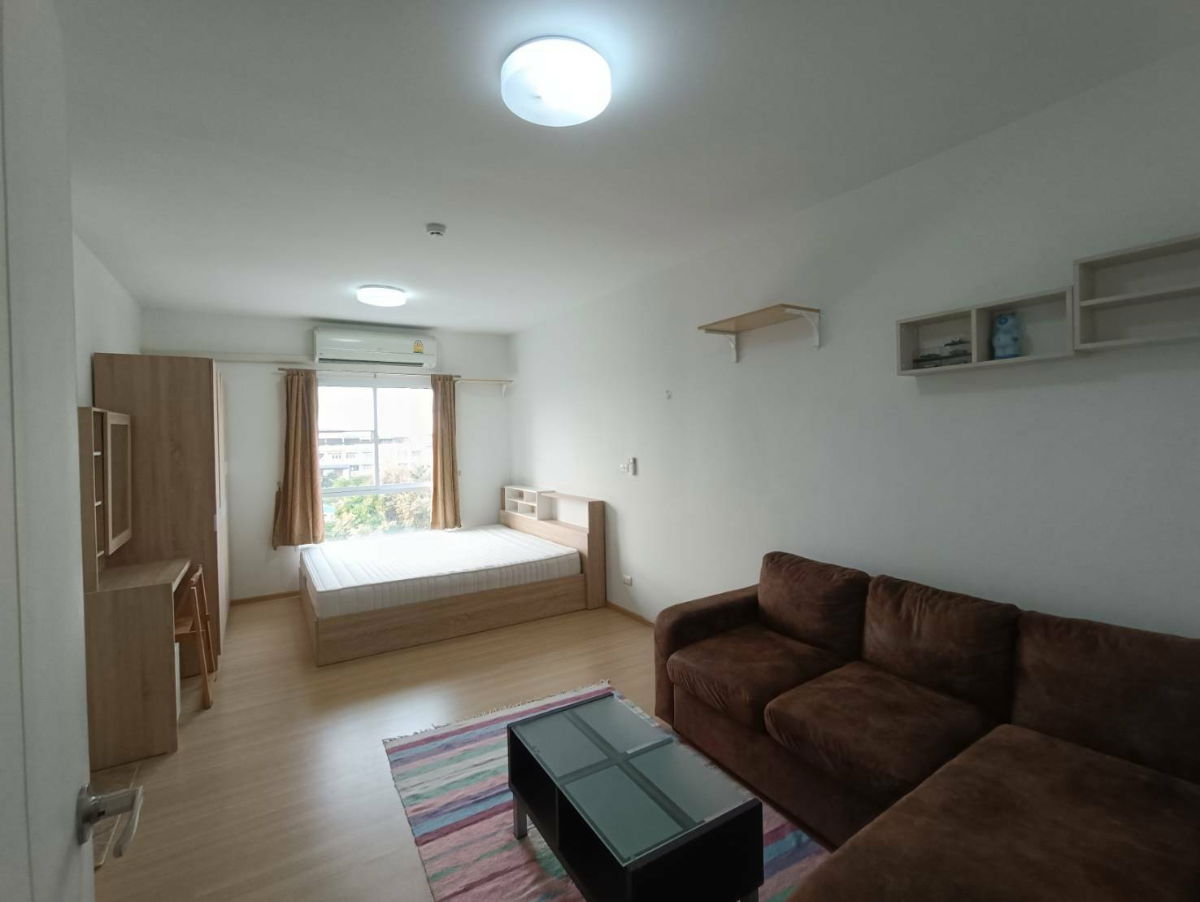 รูป ว่างพร้อมอยู่ UNIO จรัญ3 ตึก E ชั้น 5 ระเบียงวิวต้นไม้ สดชื่น ไม่อึดอัด มีเครื่องซักผ้า ใกล้ MRT ท่าพระ - รูปที่ 10/11