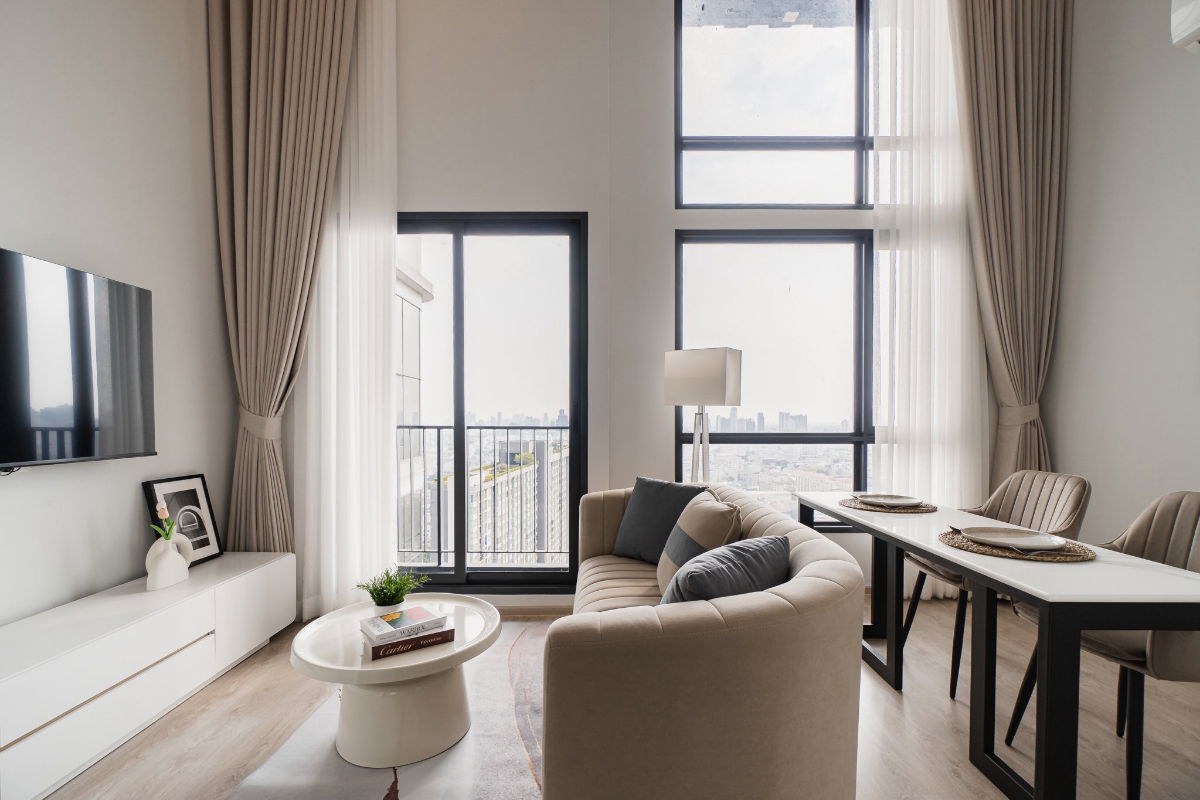 รูป 🟢ER25685 🟢 ให้เช่า / For Rent The Tree Pattanakarn – Ekkamai | Duplex 1 ห้องนอน 1 ห้องน้ำ | 💰 28,500 บาท | ใกล้ Airport Link รามคำแหง 🚆 - รูปที่ 7/11