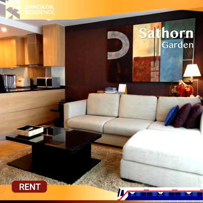 คอนโดให้เช่า : Sathorn Gardens ⭐ Fully Furnished, Quality Living in Sathorn 💖ใกล้ BTS ศาลาแดง