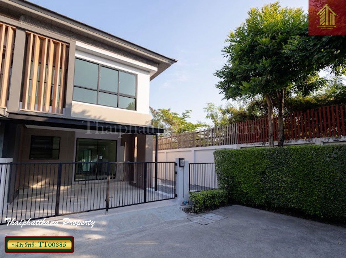 รูป พรีเมี่ยม ไทม์โฮม สวนหลวง ร.9 ทาวน์โฮม 2 ชั้น หลังริม ใกล้รถไฟฟ้าสายสีเหลือง - รูปที่ 2/12