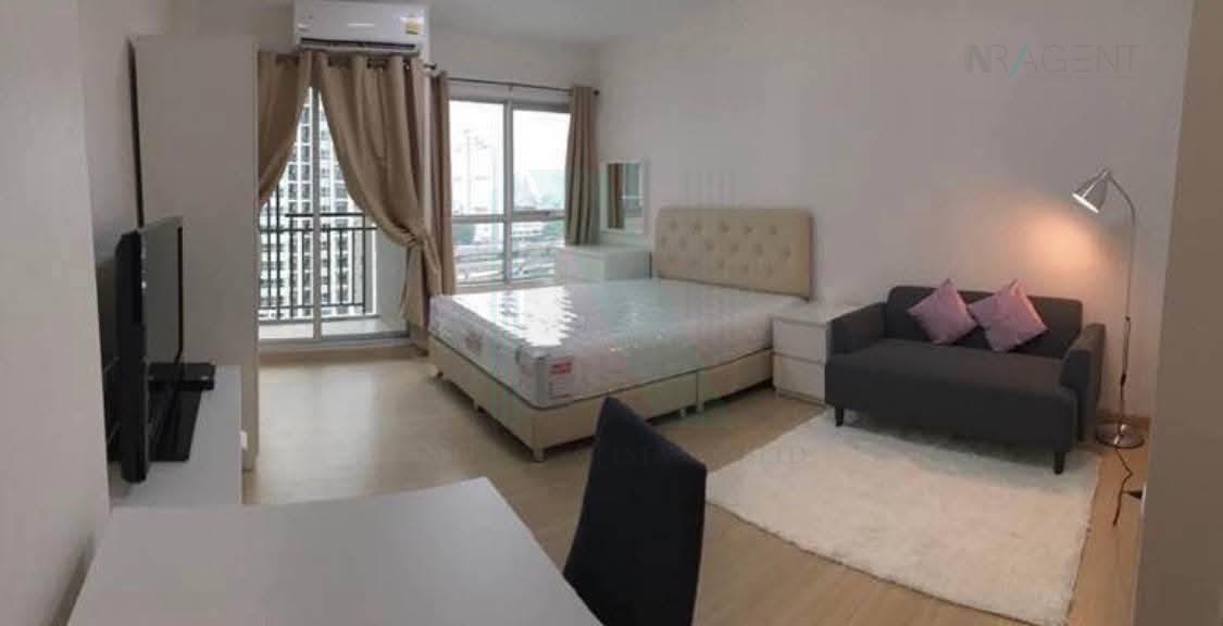 picture ðĐ For Rent Condo SUPALAI VERANDA RAMA 9 Building B, Floor 15,Studio, Room size 30 sqm - 7/8