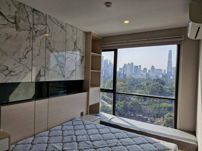 code : F81 ว่างแล้ว!! คอนโดให้เช่า ลุมพินี สวีท เพชรบุรี - มักกะสัน | ใกล้ MRT เพชรบุรี ARL มักกะสัน วิวดี พร้อมเข้าอยู่ 2/2/2569 นี้