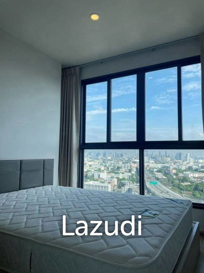 รูป 53 sqm high floor 2 bedroom condo at IDEO O2 Bangna Bangkok - รูปที่ 5/6