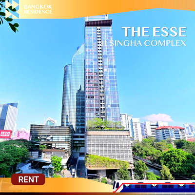 Condos for rent :  Available now, move-in ready 🔥 THE ESSE at Singha Complex, Near ARL Makkasan 