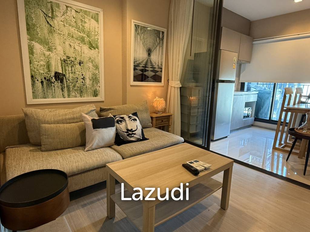 รูป 33 sqm high floor condo Life Asoke Rama 9 Makkasan Bangkok - รูปที่ 3/10