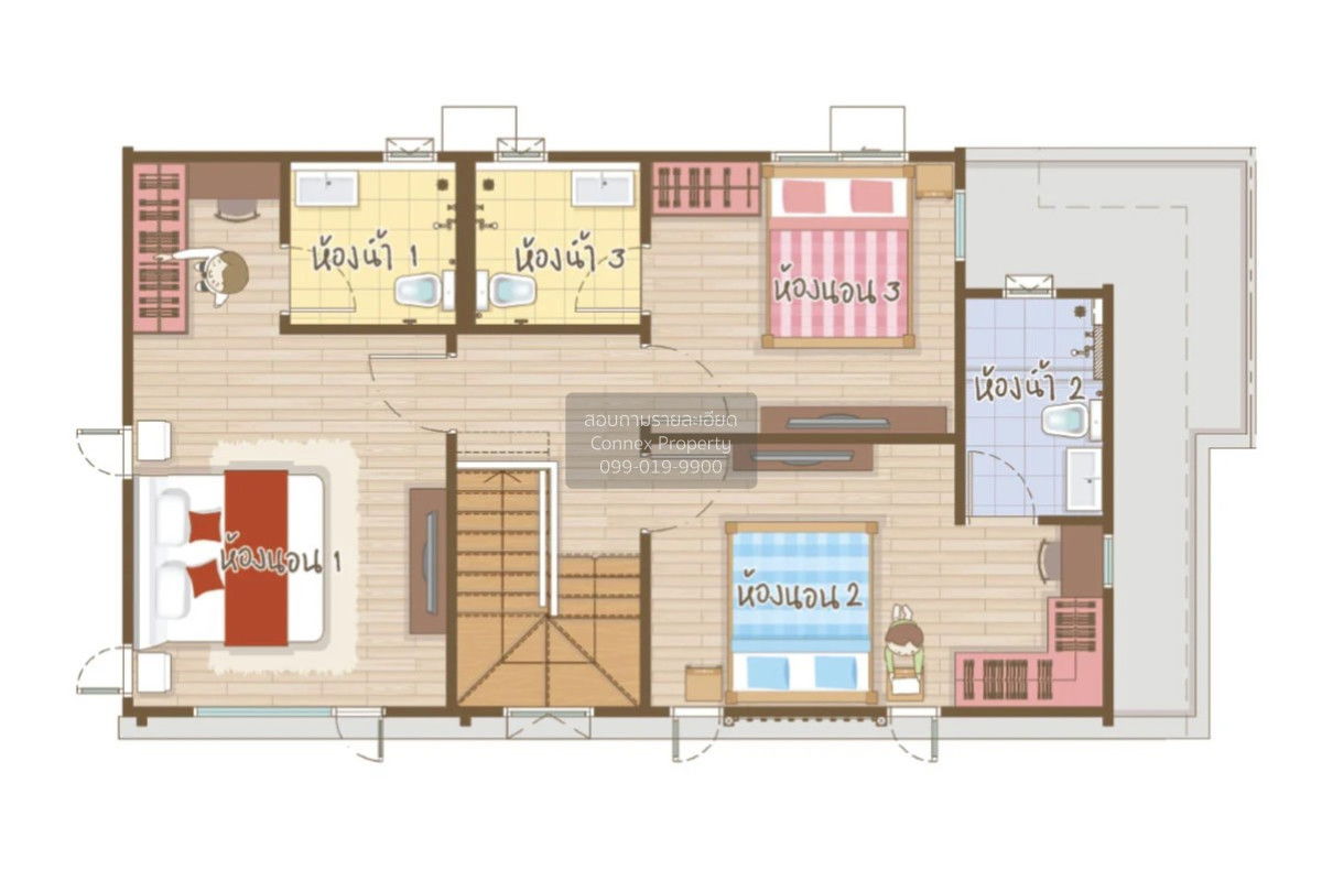 picture For Sale House , Anasiri Rangsit - Klong 3 , Khlong Sam , khlong Luang , Pathum Thani , CX-143545 ✅ Live chat with us ADD LINE @connexproperty ✅ - 3/3