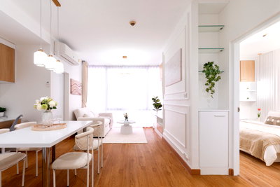 ขายคอนโด : 💥ด่วน💥 ห้องรีโนเวทใหม่ The Iris Rama 9- Srinakarin  ขนาด 46 SQm. 2.35 เท่านั้น ✨ฟรีโอน ✨