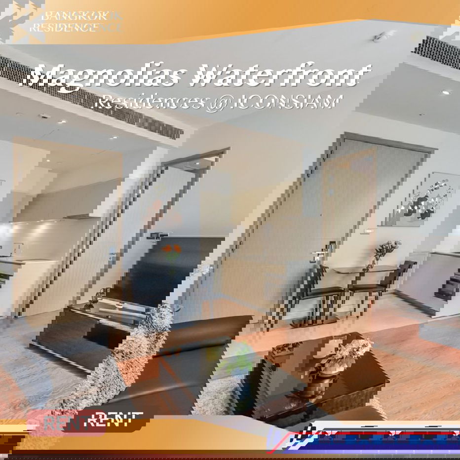 รูป Magnolias Waterfront 💎 Ultimate Riverside Living with High Unit ใกล้ BTS เจริญนคร - รูปที่ 1/10