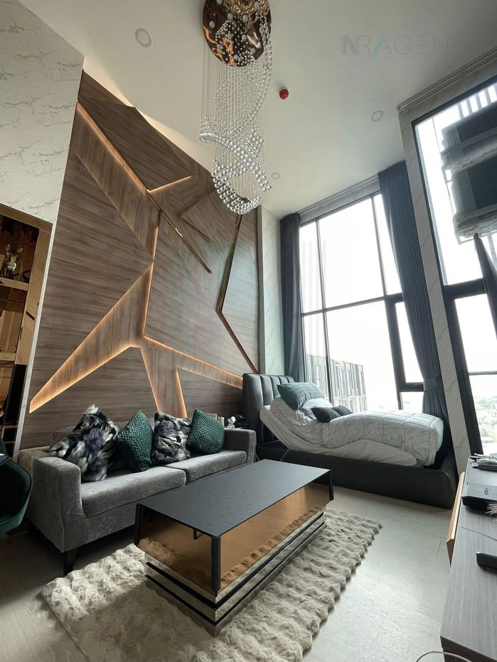 picture 💰Price update!💰 For Rent Condo KNIGHTSBRIDGE PHAHOLYOTHIN INTERCHANGE Building A, Floor 14,Duplex, Room size 38.00 sqm - 4/8