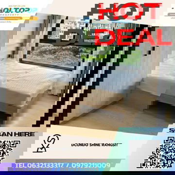 #Z4313💥 230169🔥 Condo for Rent: dcondo Shine Rangsit