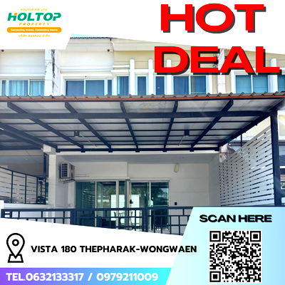 Townhouses for rent Samut Prakarn : #R9022 🎉 240169 House for Rent: Vista 180 Thepharak-Wongwaen
