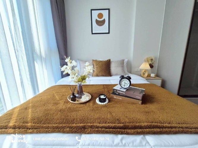 รูป Kave Coco บางแสน ชั้น4 ---------ห้องใหม่+ตกแต่งสวย--------Tel 097-049-5874 (Line: @choncondo มี@ด้วย) - รูปที่ 8/16