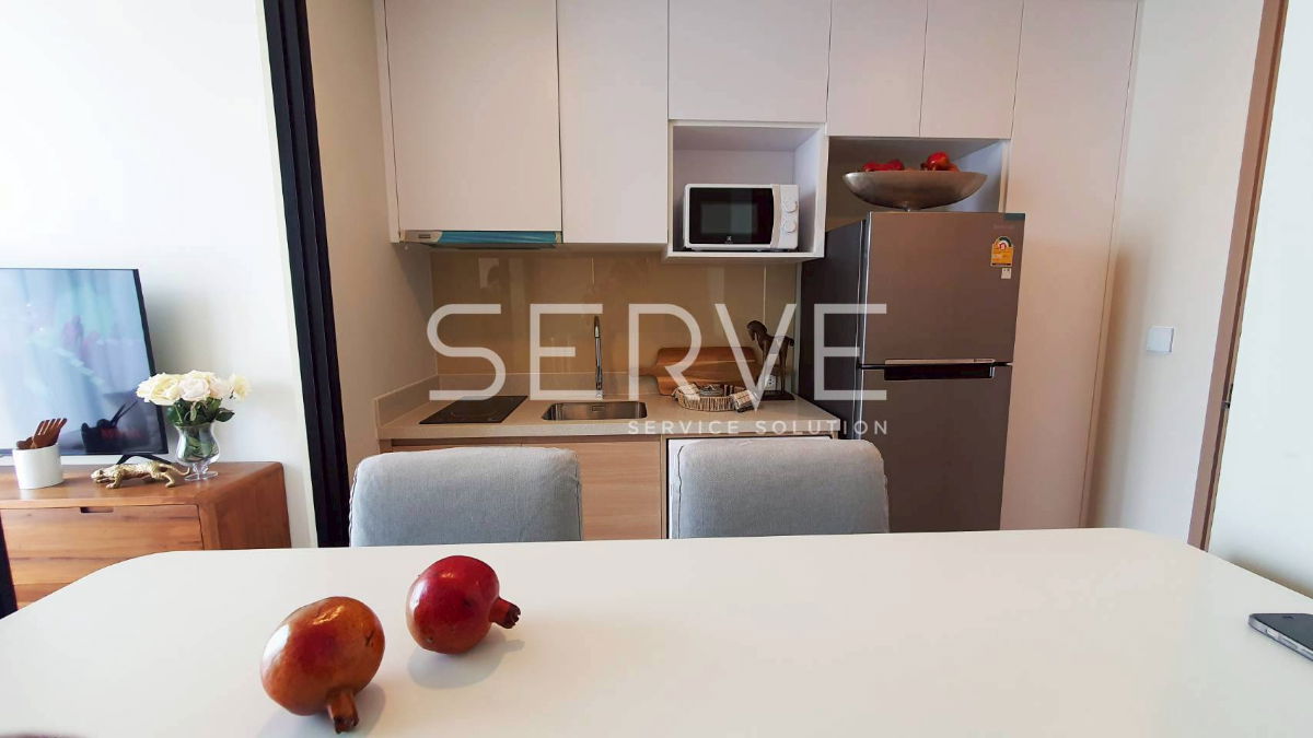 รูป 🔥22K🔥 - ห้องสตูดิโอ กั้นห้องเป็นสัดส่วน แต่งสวยมาก 27.36 ตร.ม. ชั้นสูง 15+ กับคอนโดใกล้ BTS พร้อมพงษ์ 500 ม.ที่คอนโด Noble Around 33 / ให้เช่าคอนโด - รูปที่ 4/6