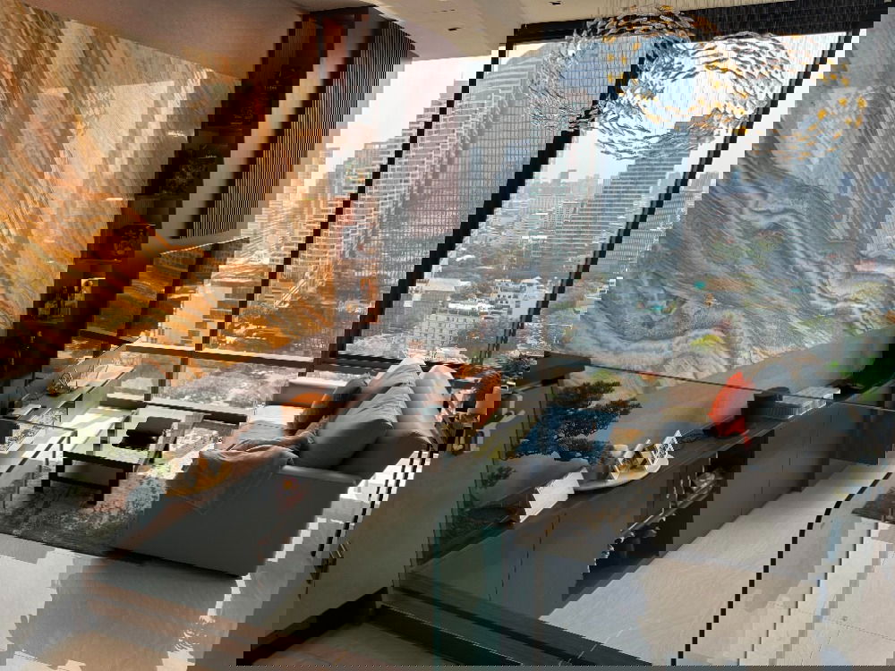 picture Ashton Silom【𝐒𝐄𝐋𝐋 & 𝐑𝐄𝐍𝐓】🔥 2-Bedroom with panoramic city views. Modern style room to suit every lifestyle. 🔥 Contact Line ID: @hacondo - 3/6