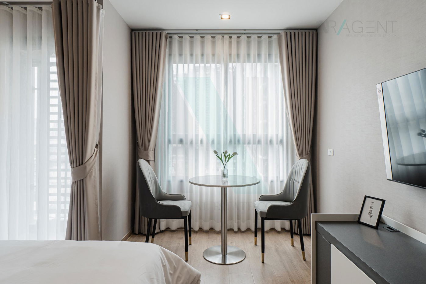 picture ð For rent condo IDEO RAMA 9 - ASOKE Building 1, Floor 11,Studio, Room size 27 sqm - 2/8