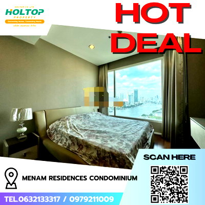 Condos for rent : #R9007 🎉 240169 Condo for Rent: Menam Residences Condominium