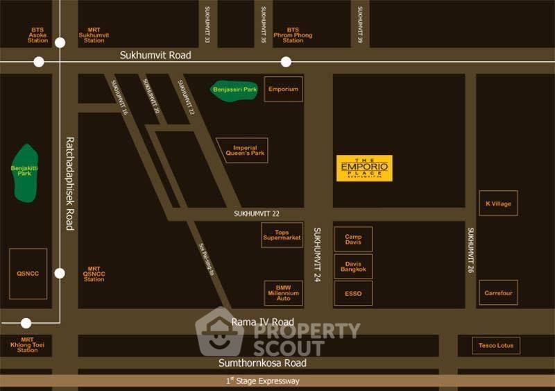 picture 3-BR Condo at The Emporio Place near BTS Phrom Phong (ID 2579936) - 19/19