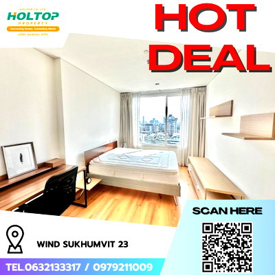 Condos for rent : #R9009 🎉 240169 Condo for rent: Wind Sukhumvit 23
