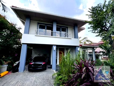 Houses for rent Bangkok : 🔼🔽 AccomA 📩  3 BR House @Bangkok Villa (AA45376)