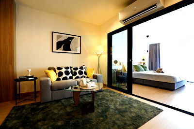 Condos for sale Prawet : 🔺 For Sell Condo THE TRIO GARDEN Building 1, Floor 15,1 bed room, Room size 54 sqm