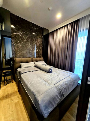 คอนโดให้เช่า : The Crest Park Residences ขนาด 35 ตร.ม. ชั้น 35 วิวเมือง ใกล้ MRT พหลโยธิน 80 เมตร