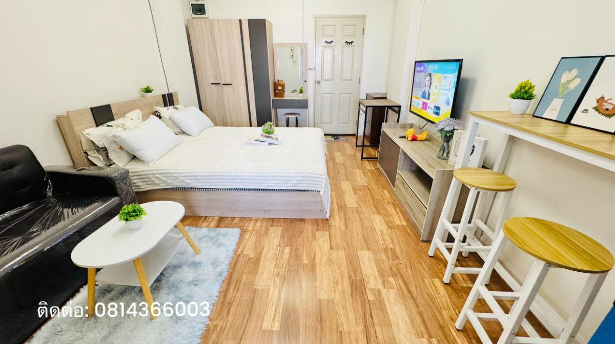 รูป ให้เช่าคอนโดสินธานี คอนโด 5,500บาท/ด ใกล้ ม.กรุงเทพ ใกล้ฟิวเจอร์ โรงกษาปณ์ ติดถนนใหญ่ เดินทางสะดวก - รูปที่ 1/16