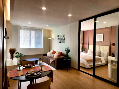 Condos for sale MRT Si Iam  : For Sell Condo THE PARKLAND BANGNA Building 5, Floor 8,1 bed room, Room size 37 sqm