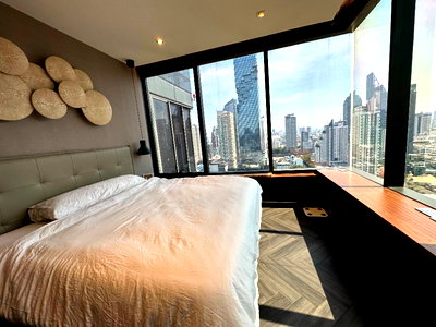 Condos for sale : Ashton Silom【𝐒𝐄𝐋𝐋 & 𝐑𝐄𝐍𝐓】🔥 2-Bedroom with panoramic city views. Modern style room to suit every lifestyle. 🔥 Contact Line ID: @hacondo