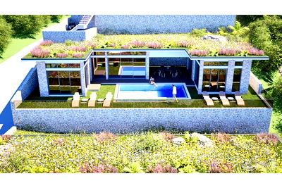 บ้านเดี่ยว เกาะสมุย สุราษฎร์ธานี : [920121001-2975] Modern Seaview Pool Villa - Lamai, Koh Samui (Off-Plan)