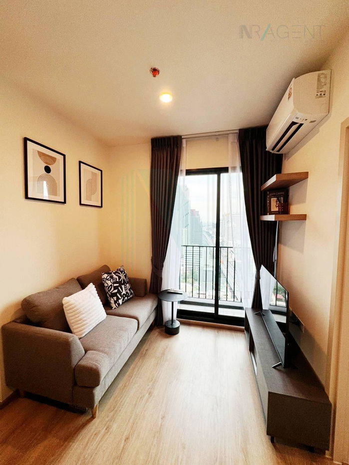 รูป 🎊 ให้เช่าคอนโด นิว ดิสทริค อาร์ 9 อาคาร 1 ชั้น 25 2 ห้องนอน ขนาด 35 ตรม ใกล้ MRT พระราม 9 - รูปที่ 8/8