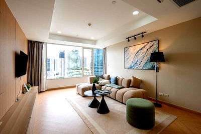 ขายคอนโด : [920071001-15153] Hampton Thonglor 10 | 90sqm 2BR | 20th Floor | Pet Friendly | CBD