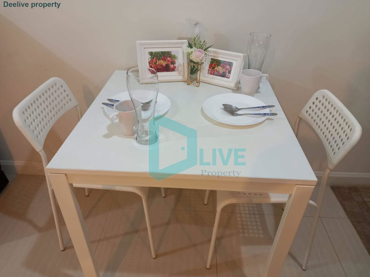 รูป DL100161 ให้เช่าคอนโด แมเนอร์ สนามบินน้ำ (Manor Sanambinnam) ใกล้ MRT สะพานพระนั่งเกล้า พร้อมเข้าอยู่ โทรด่วน 0800343450 LineID @655ebbvc - รูปที่ 6/11