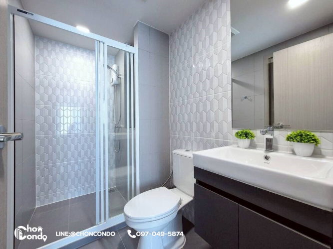 รูป Kave Coco บางแสน ชั้น7 ---------ห้องใหม่+ตกแต่งสวย--------Tel 097-049-5874 (Line: @choncondo มี@ด้วย) - รูปที่ 6/16