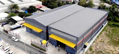 เช่าโรงงาน แจส กรีน วิลเลจ คู้บอน : U1396 ให้เช่าโกดังย้านสายไหมใกล้ทางด่วน มีทั้งหมด 2 หลังขนาด 1200 ตารางเมตรและ 1500 ตารางเมตร ทำเลดีเดินทางสะดวกเข้าออกได้หลายทาง