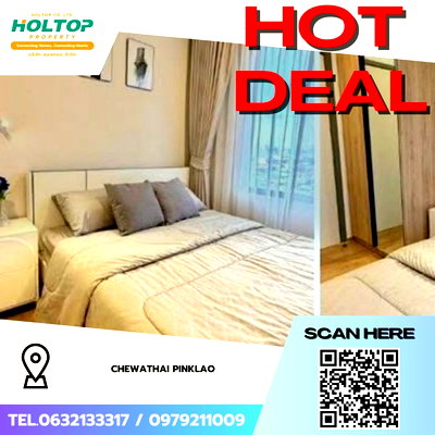 Condos for rent : #Z4322💥 230169 🔥 Condo for Rent: Chewathai Pinklao