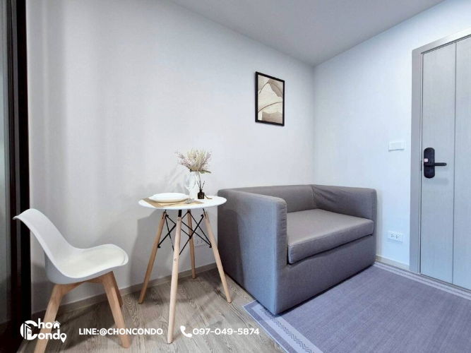 รูป Kave Coco บางแสน ชั้น7 ---------ห้องใหม่+ตกแต่งสวย--------Tel 097-049-5874 (Line: @choncondo มี@ด้วย) - รูปที่ 9/16