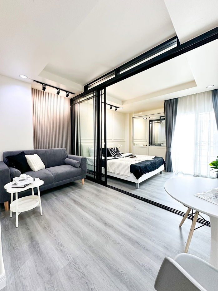 picture G8836🚨中国客户,请加微信。(在联系方式的旁边) 🅵🅾🆁 🆁🅴🅽🆃 Ratchada Prestige 🅻🅸🅽🅴 ❤️💜@condopremium💜❤️Ready to move in ⬛🟨 📞 065 695 3645🟨⬛ - 3/7