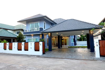 Houses for rent Chonburi : For rent, large 2 storey detached house with 4bedrooms 5 bathrooms + swimming fully furnished, ready to move in, East Pattaya