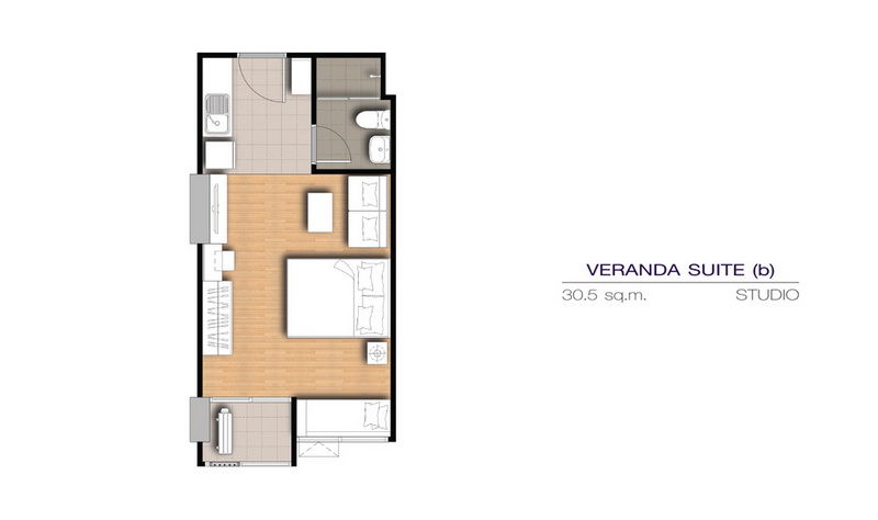 รูป 💥💥ขายถูก!! Supalai Veranda Phasi Charoen Station Stu.30.54 ตร.ม. ตึก A ชั้น 25 เพียง 1.985 ล้านบาท!! สนใจ LINE ID: @atfirm💥💥 - รูปที่ 7/7