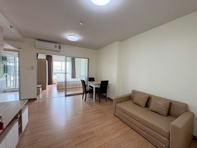 🌻🌻[เช่า] ศุภาลัย เวอเรนด้า รัชวิภา-ประชาชื่น 1BED 44 ตร.ม.ชั้น 8 ตึก Center วิวสระ เฟอร์ครบ พร้อมอยู่!! 🌻🌻สนใจ LINE: @atfirm📲