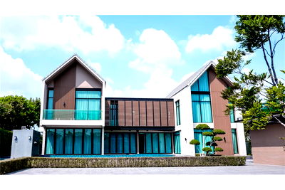 บ้านเดี่ยว เขตคลองสามวา : [920071045-186] คฤหาสน์หรู สไตล์ Nordic ขนาด1ไร่ครึ่ง เพียง 69ล้าน