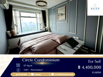 ขายคอนโด : ✨ Circle Condominium ห้องคุณภาพ Rare Unit สะท้อนรสนิยมการใช้ชีวิตในเมือง 💯