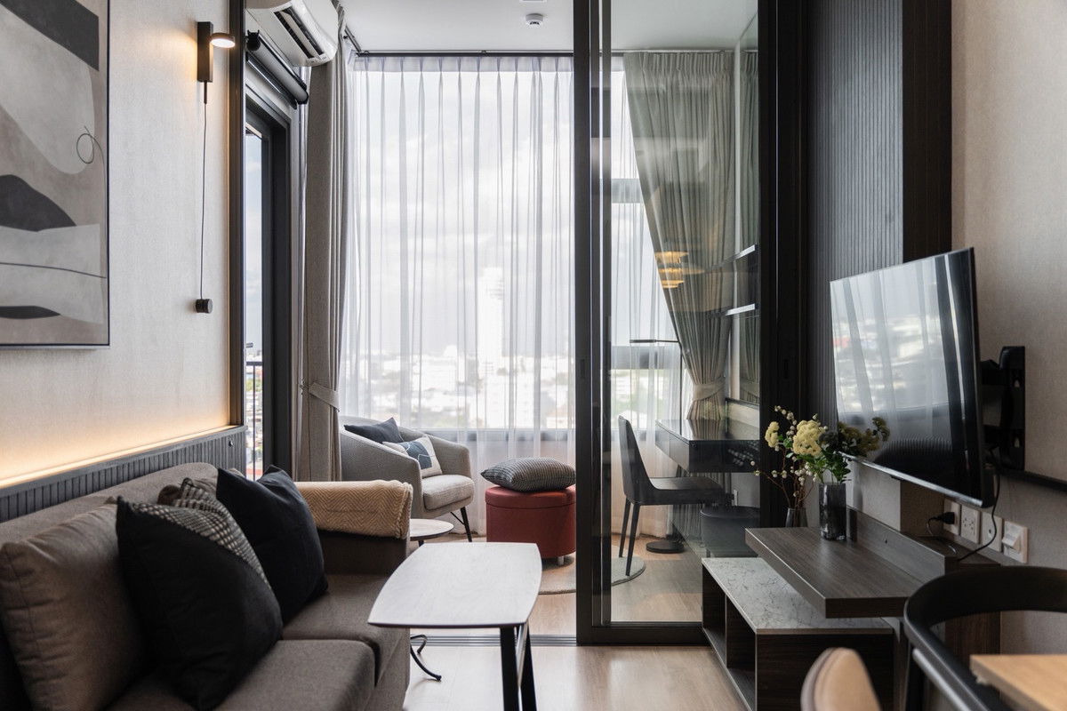 picture WS6493 ðŋ For rent: Centric Ratchayothin, right next to BTS Ratchayothin (0 meters), only 22,000 baht/month. - 2/9