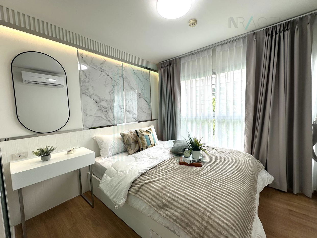 รูป ให้เช่าคอนโด ดีคอนโด รามคำแหง อาคาร B ชั้น 5 1 ห้องนอน ขนาด 29 ตรม ใกล้ เดอะมอลล์ รามคำแหง - รูปที่ 1/8