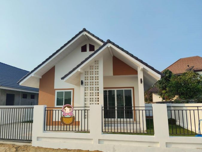 ขายบ้านเดี่ยว!! สร้างใหม่ หลังใหญ่ สไตล์มินิมอล ใกล้ถนนเลี่ยงเมืองลพบุรี