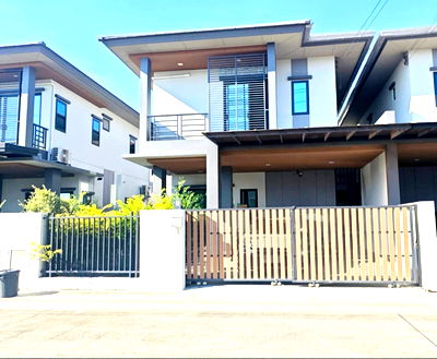 บ้านแฝดให้เช่า : ภูมิชนก พุทธมณฑลสาย 4-5 (Phumchanok Phutthamonthon Sai 4-5) ซ.กระทุ่มล้ม 27 ต.อ้อมน้อย อ.กระทุ่มแบน