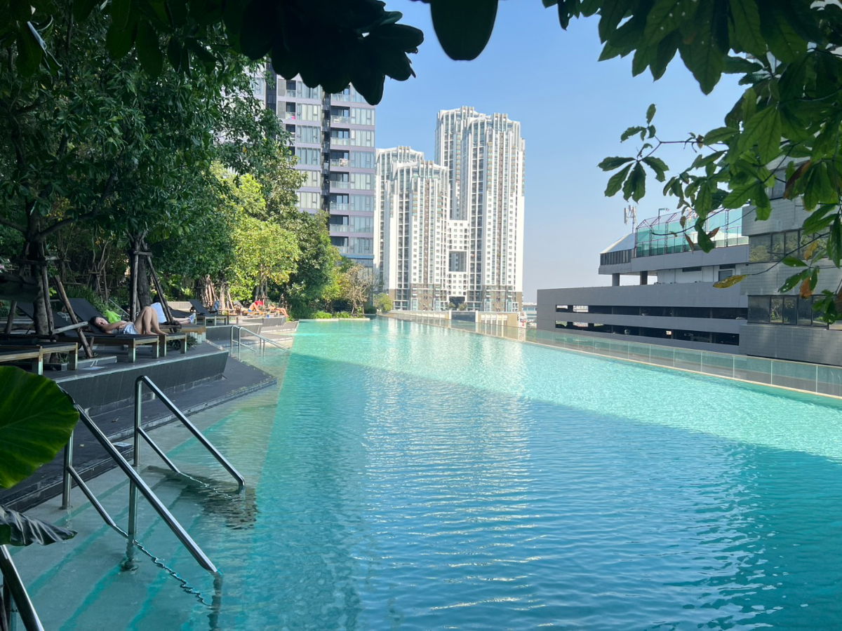 picture Condo for sale near MRT Rama 9, One Nine Five, beautiful view - 12/12