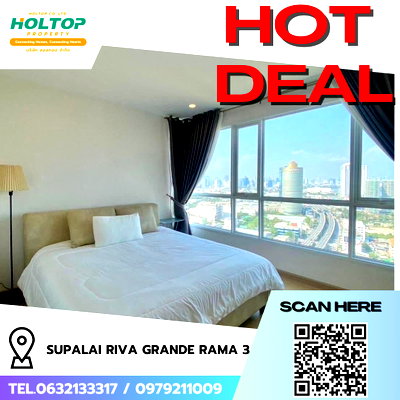 Condos for rent : #R9047 🎉 250169 Condo for rent: Supalai Riva Grande Rama 3