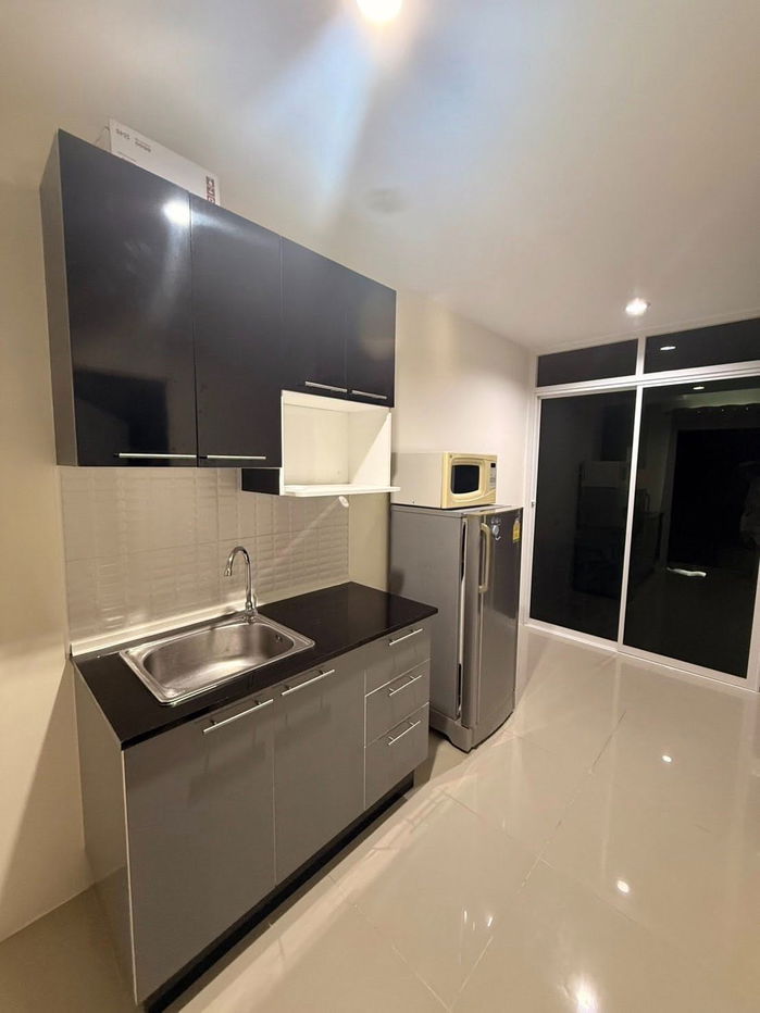 picture Condo for rent, Assakarn Place Srinakarin (Studio), 12A floor, near the Yellow Line MRT, Kalantan Station. - 2/8