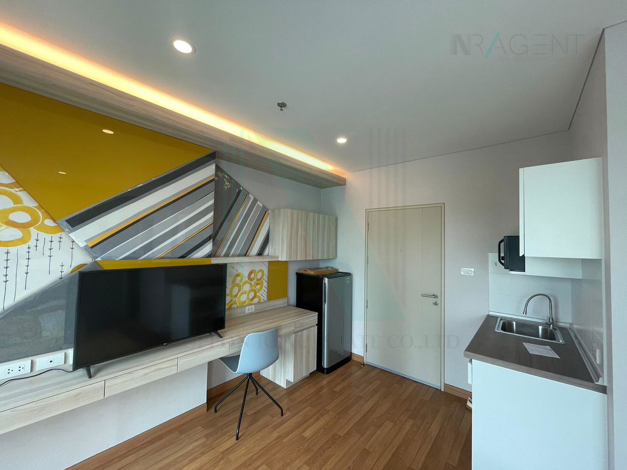 รูป ให้เช่าคอนโด ลุมพินี พาร์ค วิภาวดี-จตุจักร อาคาร 1 ชั้น 9 สตูดิโอ ขนาด 24.00 ตรม ใกล้ รพ.เปาโลเมโมเรียล - รูปที่ 4/8